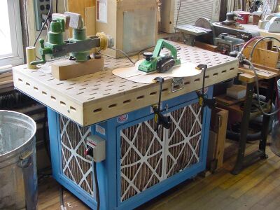 Shaping and sanding table